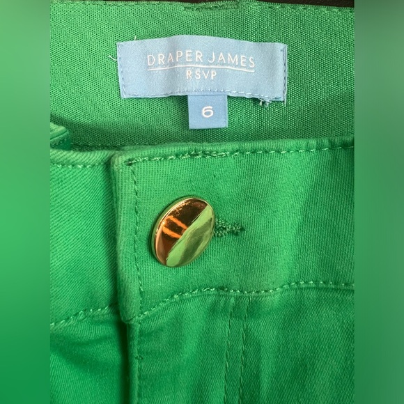 NWT Draper James RSVP Rolled Cuff Skinny Pants - Picture 2 of 7